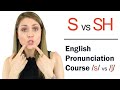 How To Pronounce S And Sh ʃ Learn English Pronunciation Course