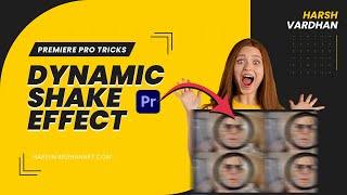 🔥How to Create Dynamic Shake Effect in Premiere Pro✅