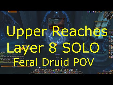 Shadowlands 9.0.2 Feral Druid POV - SOLO Torghast Upper Reaches Layer 8 - My Hardest Run Yet!!
