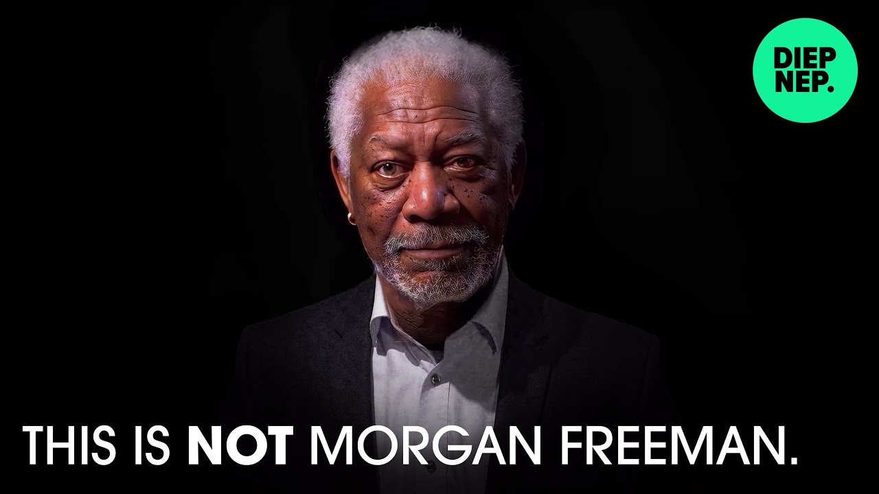 This is not Morgan Freeman - A Deepfake Singularity - YouTube