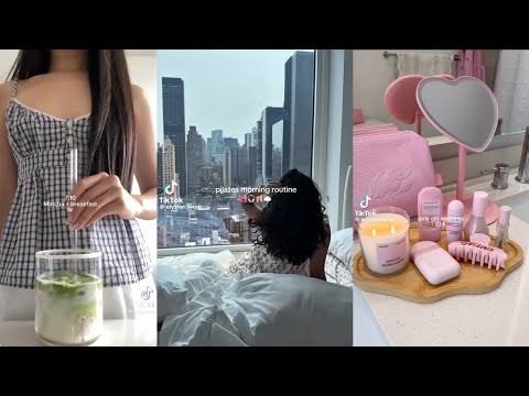 Morning routine 🌸 TikTok compilaton 🩷