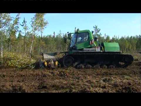 Torniolaisen P&J Herajärvi Oy:n telajyrsinkone Torniolaisen P&J Herajärvi Oy:n telajyrsinkone