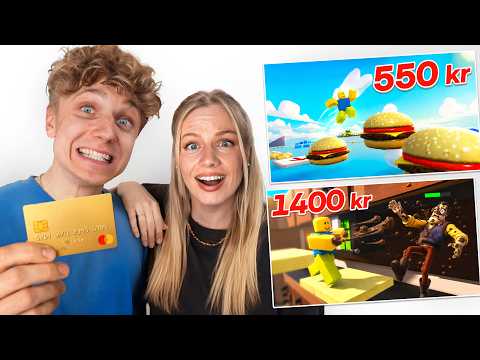 Vi betaler fremmede for at lave vores eget Roblox-spil