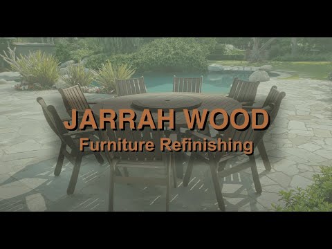 Jarrah Wood Furniture Refinishing