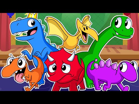 RAINBOW FRIENDS, But They're DINOSAURS?! Rainbow Friends 2 Animation