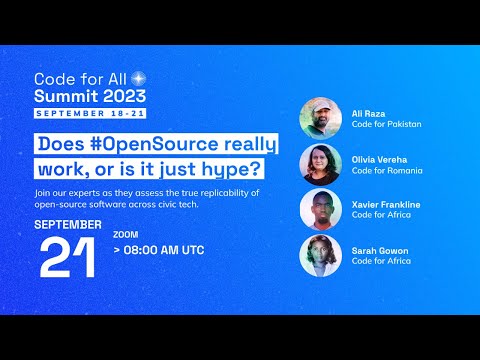 Panel | Does #OpenSource really work, or is it just hype?