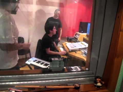 Chafelco en el estudio de Fito Messina