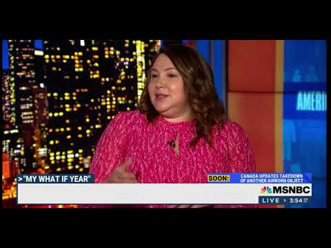 American Voices with MSNBC - Alisha Fernandez Miranda discusses My What If Year