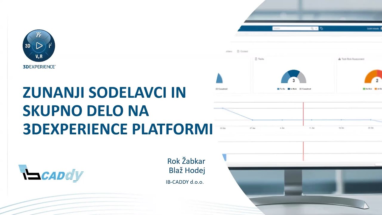 Webinar: Zunanji sodelavci in skupno delo na 3DEXPERIENCE platformi