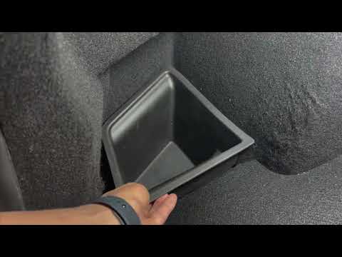 2021-2022 Tesla Model 3 Side Storage Box with Lid + Handle