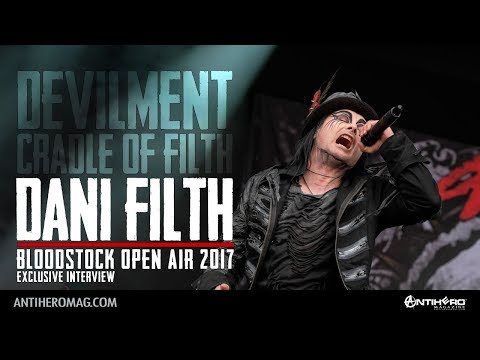 Bloodstock Open Air 2017: Interview with Dani Filth of Cradle of Filth and Devilment