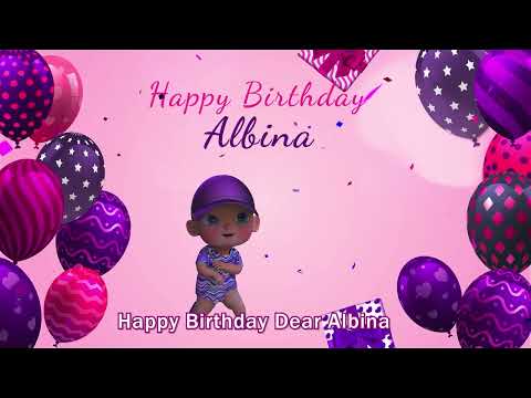 Happy Birthday Albina | Albina Happy Birthday Song