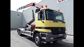 Camion portacontainer Mercedes-Benz Actros 2631 palfinger pk 14080-4 in vendita - Immagine 4 | Autoline IT Camion portacontainer Mercedes-Benz Actros 2631 palfinger pk 14080-4 | Immagine 4 - Autoline
