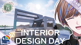 【Minecraft】First Time Interior Furnishing - 内装屋セイブル！【NIJISANJI EN | Seible】