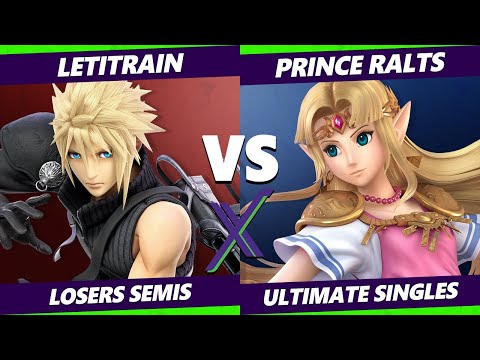 S@X 357 Online Losers Semis - LetItRain (Cloud) Vs. Prince Ralts (Zelda) Smash Ultimate - SSBU