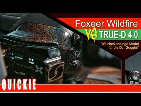 Foxeer Wildfire oder Furious True-D 4.0 für den #BDI #Digidapter ?  ( #DJIFPVDE | #FPV )