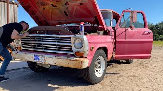 1968 FORD F250 RESCUE  - Sitting 20 Years! Will It Run?