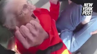 Video: Police Manhandle 93-Year-Old Woman During Arrest