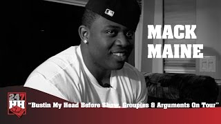 Mack Maine - S/O Wrong City, Bustin' My Head Before Show, Groupies & Arguments (247HH Archives)