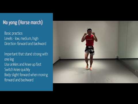 [WHAT] Muay Thai Boran Basic footworks: Kru Suphan Chabairam