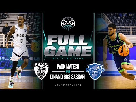 PAOK x Dinamo Sassari