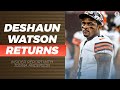 NFL Week 13 Insider Report: Expectations for Deshaun Watson's Return vs Texans | CBS Sports HQ