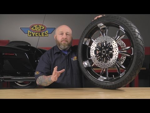 Motorcycle tire size