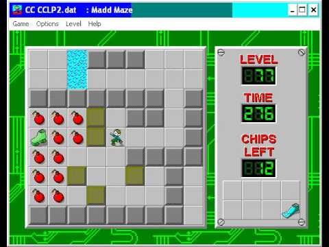 CCLP2 level 77 solution - 244 seconds