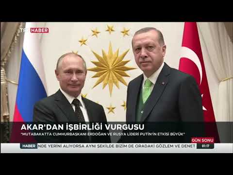 AKAR VE ŞOYGU İMZALADI