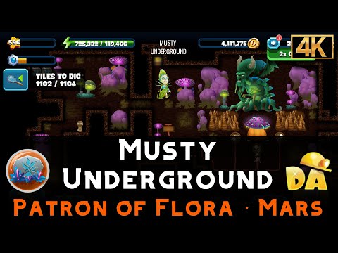 Musty Underground | Patron of Flora #20 | Diggy's Adventure