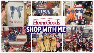 HomeGoods Patriotic Home Decor Shop with Me | You Need These Items to Transform Your Home!