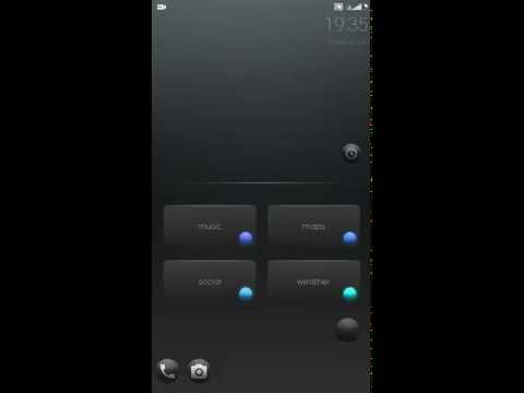 Dark UI for KLWP Video
