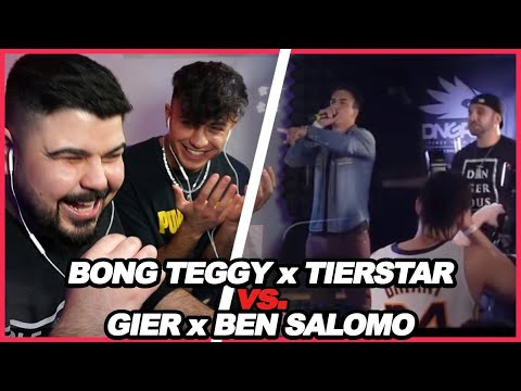 OHA!! WAS GEHT HIER AB?! 🤯🔥 BONG TEGGY x TIERSTAR vs. GIER x BEN SALOMO | Reaction