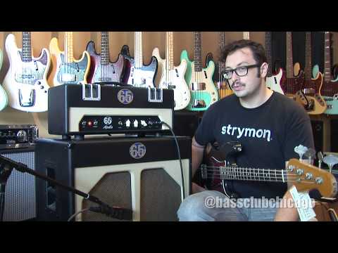 65 Amps Apollo Tube Bass Amplifier Head demo by Bass Club Chicago