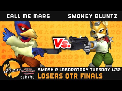 S@LT #32 | CallMeMars (Falco) vs Smokey Bluntz (Fox) - Losers Qtr Finals - SSBM