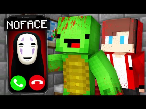 NOFACE Haunts JayJay & Mikey in Minecraft?! - Maizen