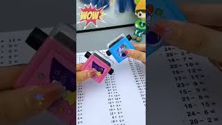 Math practice stamp |Addition subtraction multiplication division four styles |Technology | #shorts