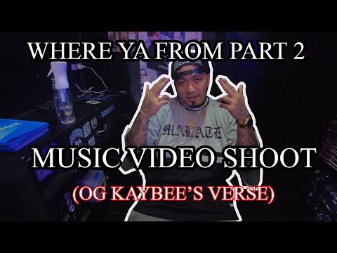 OG Kaybee Muntik Di Ituloy Ang Shoot Dahil sa Inip | Where Ya From Pt. 2 Video Shoot | Vlog 15