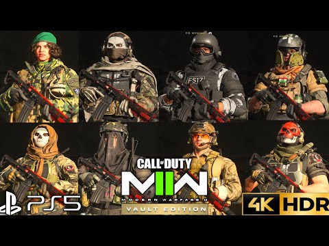 All Operators Skins Modern Warfare 2 All Operators Outfits|MW2 All Operators Skins|MW2 All Charecter