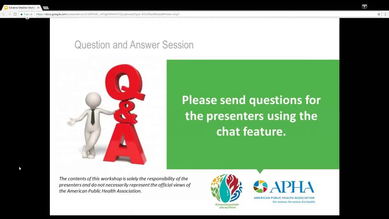 Climate Changes Health: Extreme Weather, Vulnerable Populations, and Action