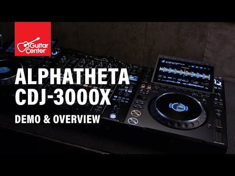 NEW AlphaTheta CDJ-3000X Professional DJ Media Player | Feature Overview and Demo with DJ Jay