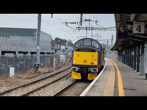 ROG Class 37 no: 37510 @ Bristol Parkway (0M57) 07/11/2024.