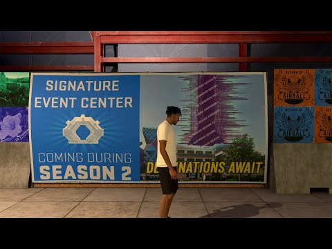 #NBA2K24 NEW EVENT CENTER SEASON 2 🏢🏤🌌