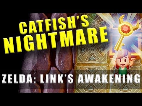 The Legend of Zelda Link's Awakening Switch Catfish's Maw Nightmare Key Level 5 boss key
