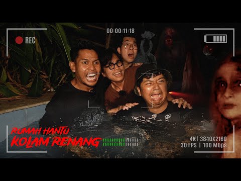 Masuk ke Rumah Hantu PERTAMA di Dalam Kolam Renang!