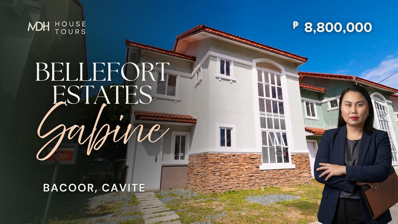 House Tour 70 | 4BR Premium Single Attached House & Lot Bacoor Cavite | Bellefort Estates - Sabine