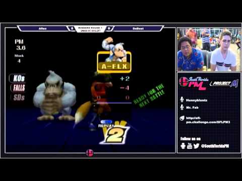 Smash @ Skyloft 10/2 - Winners Round 2 - Aflex (D.K.) vs DaBest (Fox)
