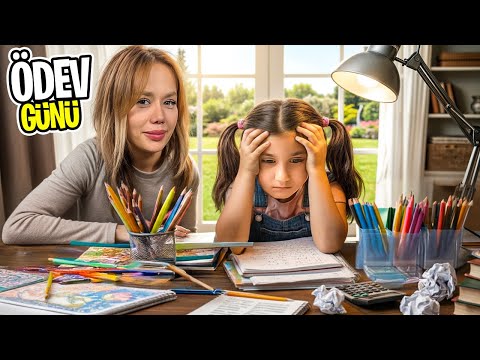 ÖDEV VLOG ! KEDİMİZİN İSMİNİ KOYDUK !? | Gamze Karta Öykü Karta