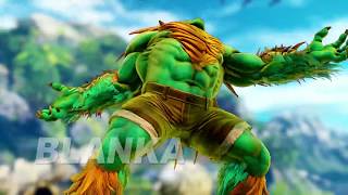 [ Street Fighter V ] - Blanka Gameplay Trailer - PS4, PC