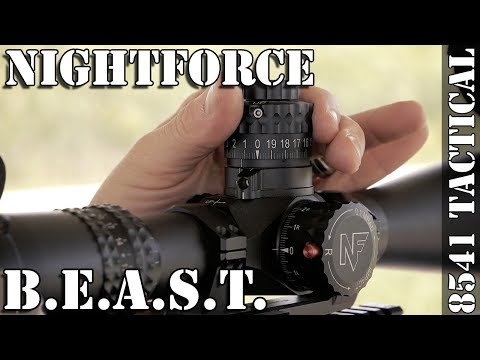 Nightforce B.E.A.S.T. 5-25x56mm F1 Rifle Scope Review